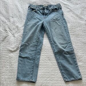 Madewell Light Blue mom jeans